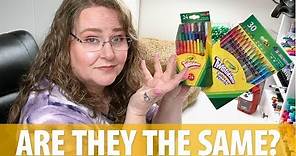 Crayola Twistables - Colored Pencils vs Crayons