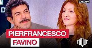 Pierfrancesco Favino, la star du cinéma italien est sur le plateau de Clique - CANAL+