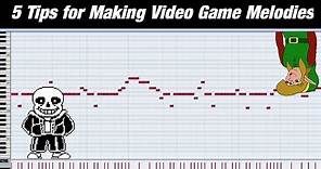 5 Tips for Making Video Game Melodies || Shady Cicada