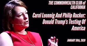Carol Leonnig And Philip Rucker: Donald Trump's Testing Of America