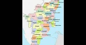 Latest 38 districts map of tamilnadu