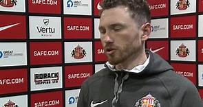 Sunderland AFC - Corry Evans' thoughts following tonight's...