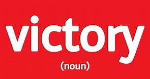 Victory | Definition of victory with example sentences