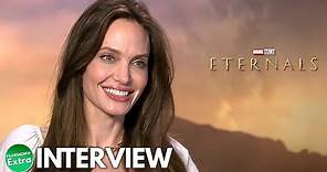 ETERNALS | Angelina Jolie Official Interview
