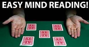 Read FIVE MINDS at Once | Easy Card Trick Revealed