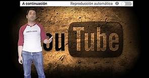 Configurar la reproducción automática en los vídeos de YouTube