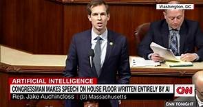 Congressman gives speech written by AI