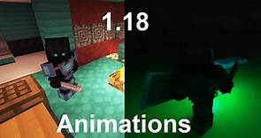 New player animations 1.18 (Trainguy's Animation Overhaul)