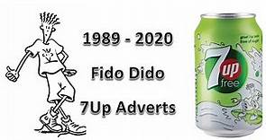 (1989-2020) Fido Dido 7Up Drink Advert Compilation