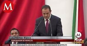 Cuauhtémoc Blanco ya es gobernador de Morelos
