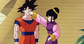 Goku besa a Milk y se despide para ir a entrenar - Latino | 1080p Blu-Ray