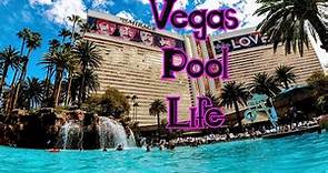 The Mirage Las Vegas Pool Complete Tour / Best Pool in Vegas? - Las Vegas 2021