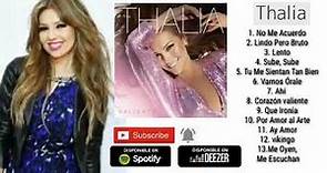 Thalía - Valiente (Álbum Completo) 2019