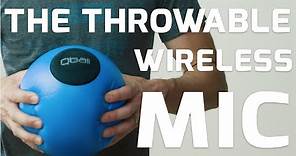 Qball - The Wireless Mic You Can Pass, Drop, Throw, & Roll - Peeq