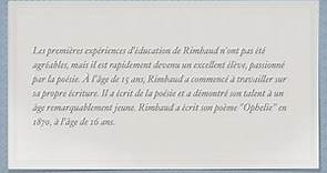 Biographie d'Arthur Rimbaud
