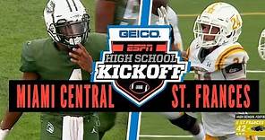 St. Frances Academy (MD) vs. Miami Central (FL) Football - ESPN Broadcast Highlights