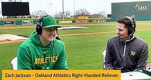 A's Cast Live: Zach Jackson Spring Training Catch Up