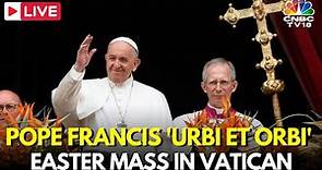 Easter Mass LIVE: Pope Francis Easter Mass from Vatican | Urbi et Orbi | St Peter’s Basilica | IN18L