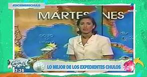 Cuando Marta Guzmán daba el clima con una tierna voz | Qué Chulada