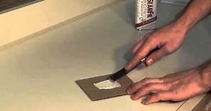 How to repair a deep scratch in your laminate countertop