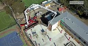 Kew High School - construction progress