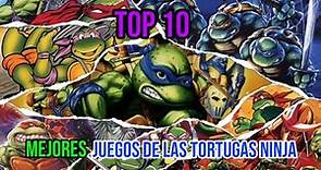 Los 10 MEJORES juegos de las tortugas ninja