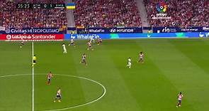 Gol de Fede Valverde (0-2) en el Atlético de Madrid - Real Madrid