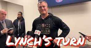 John Lynch Addresses the 49ers Media a Week Before the Super Bowl