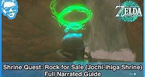 Shrine Quest: Rock for Sale (Jochi-ihiga Shrine) - Full Narrated Guide - Tears of the Kingdom