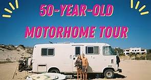 1974 Dodge Travco Van Tour- welcome to our 50 year old, fully renovated motorhome!