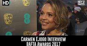 Carmen Ejogo Interview - BAFTA Awards 2017