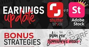 Shutterstock Contributor vs Adobe Stock | Earning Proof Update | Comparison of Top Stock Agencies