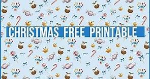 🎁 Free Printable Christmas Candy Cane | Friday freebie free printables craft giveaway