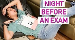 The Night Before An Exam | MostlySane