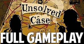 Unsolved Case Full Game Walkthrough