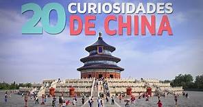 20 Curiosidades de China | El país de las tradiciones 🇨🇳
