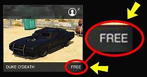 HOW TO GET THE DUKE O'DEATH FOR FREE IN GTA 5 ONLINE!