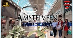 Walking Tour in Amstelveen / Stadshart / shopping centers - Amstelveen Center - 4k