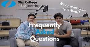 Olin College of Engineering Admission FAQ