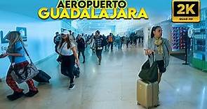 🇲🇽 AEROPUERTO GUADALAJARA Recorrido Virtual | Tour Walking on the Airport MX