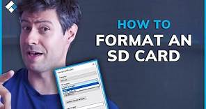 How to Format an SD Card on Mac and Windows?