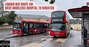 🚌 Discovering London Bus Route 481: West Middlesex Hospital to Kingston 🛤️