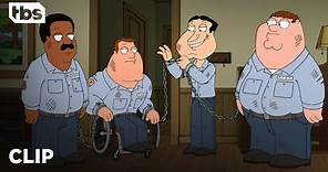 Family Guy: Peter and his Friends Escape the Chain Gang (Clip) | TBS