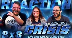 Arrow 8x8 REACTION!! "Crisis on Infinite Earths: Part Four"