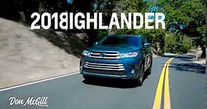 2018 Highlander at Don McGill Toyota in Houston