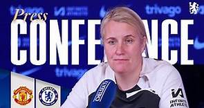 EMMA HAYES | Man United Women vs Chelsea Women Press Conference | 12/04/24 | Chelsea FC