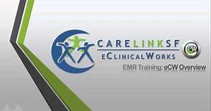 EMR Training: eCW Overview