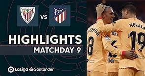 Resumen de Athletic Club vs Atlético de Madrid (0-1)