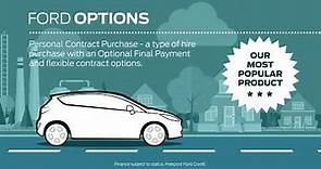 Ford Credit Options Finance Explained