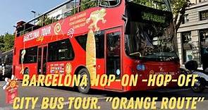 BARCELONA HOP-ON-HOP-OFF CITY BUS TOUR, LA SAGRADA FAMILIA, PARK GUELL,FC BARCELONA,OLYMPIC STADIUM.